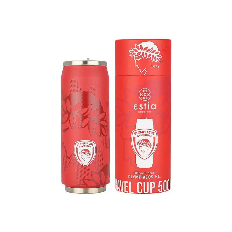 ESTIA ΘΕΡΜΟΣ TRAVEL CUP OLYMPIACOS BC EDITION 500ml ESTIA 00-27117