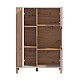 ΒΙΤΡΙΝΑ BELFORT 2K VS1 CASHMERE-ARTISAN OAK 85x40x122εκ