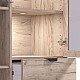 ΒΙΤΡΙΝΑ VANDEA 195 2K2F VS1 CASHMERE-GREY OAK 87x40x195εκ