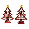 ΧΡΙΣΤΟΥΓΕΝΝΙΑΤΙΚΟ ΔΙΑΚΟΣΜΗΤΙΚΟ Xmas tree 9288 1/2 KOKKINO 24x16εκ