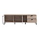 ΕΠΙΠΛΟ ΤΗΛΕΟΡΑΣΗΣ VANDEA 4K2F2V GREY OAK-CASHMERE 183x40x54εκ