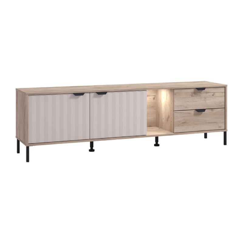 ΕΠΙΠΛΟ ΤΗΛΕΟΡΑΣΗΣ VANDEA 4K2F2V GREY OAK-CASHMERE 183x40x54εκ