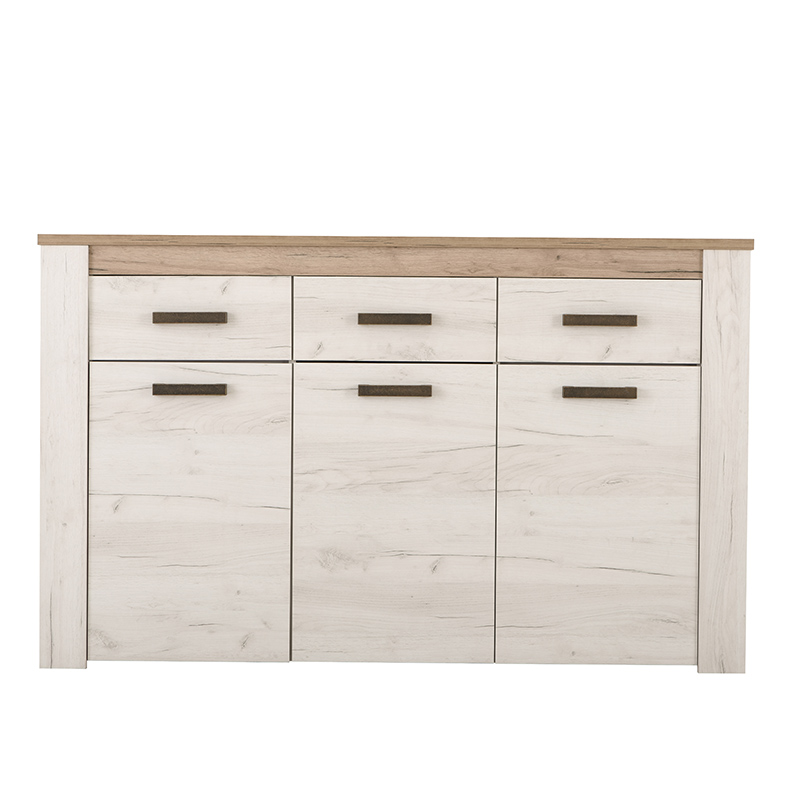 ΚΟΜΟΤΑ Kent 160 3Κ3F GREY OAK/WHITE OAK 160*36,5*98