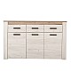 ΚΟΜΟΤΑ Kent 160 3Κ3F GREY OAK/WHITE OAK 160*36,5*98