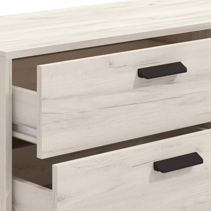 ΚΟΜΟΤΑ-ΜΠΟΥΦΕΣ UMBRIA 3K4F WHITE ΟΑΚ-GREY OAK 137,5x40x90,5εκ f.l.d