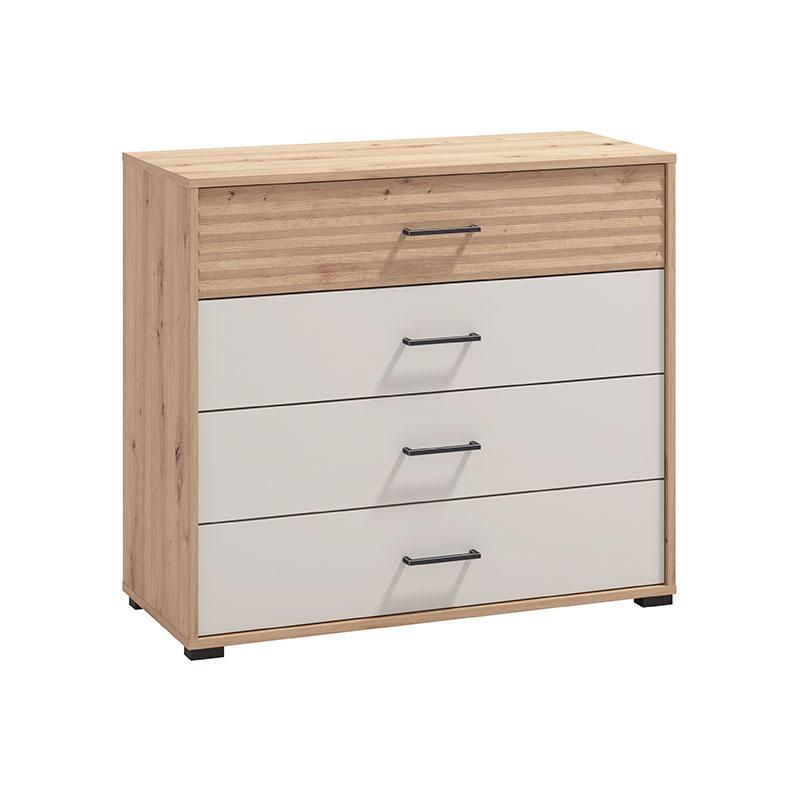 ΚΟΜΟΤΑ-ΣΥΡΤΑΡΙΕΡΑ MODENA 4F ARTISAN OAK-CASHMERE 93x40x82εκ