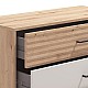 ΚΟΜΟΤΑ-ΣΥΡΤΑΡΙΕΡΑ MODENA 4F ARTISAN OAK-CASHMERE 93x40x82εκ