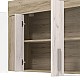 ΚΟΥΖΙΝΑ LEONA 180 GREY OAK/WHITE OAK 180*60/30*200