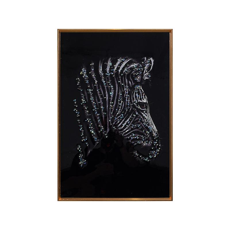 ΠΙΝΑΚΑΣ ΣΕ ΚΑΜΒΑ Fylliana FL762 ZEBRA 40x3x60εκ