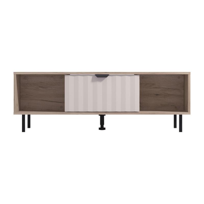 ΤΡΑΠΕΖΑΚΙ ΣΑΛΟΝΙΟΥ VANDEA GREY OAK-CASHMERE 121x55x42εκ