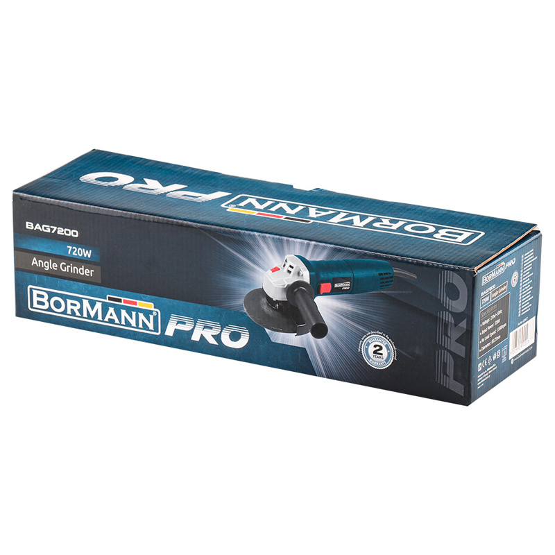 BORMANN Pro BAG7200 Γωνιακός Τροχός 720W,Φ125mm