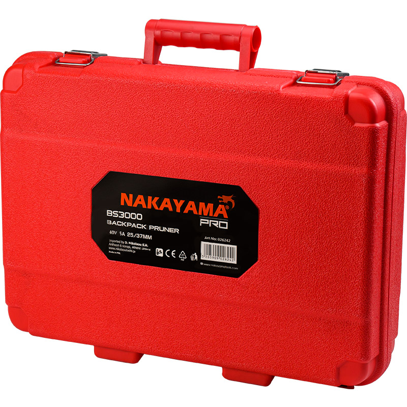 NAKAYAMA Pro BS3000 Ψαλίδι Κλάδου Μπαταρίας Αμπελουργικό-Δεντροκομικό 40V