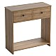 Κονσόλα Brecken Pakoworld Oak 80X35X90Εκ