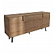 Μπουφές Sennan Pakoworld Μελαμίνης Oak 180X45X80Εκ