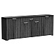 Μπουφές Kinley Pakoworld Grey-Wenge 210X40X82Εκ