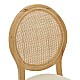 Καρέκλα Canco Pakoworld Φυσικό Rubberwood-Φυσικό Rattan 50X55X98Εκ