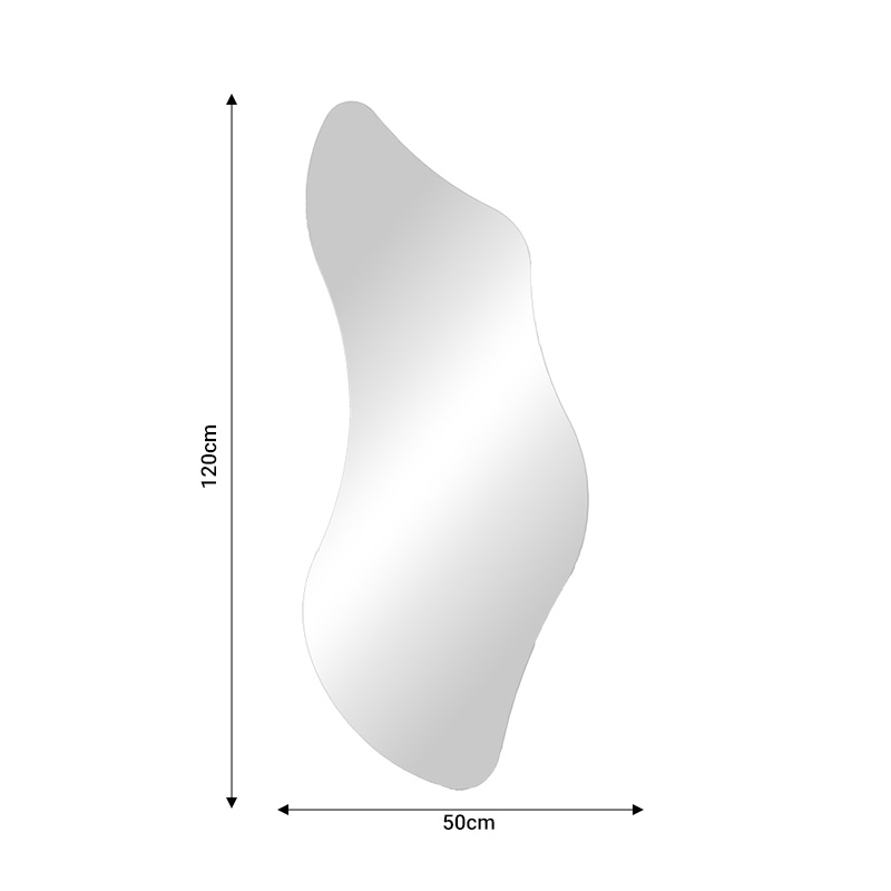 Καθρέπτης Unit Inart 50X1X120Εκ