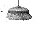 Φωτιστικό Οροφής Garrie Inart Abaca Σε Φυσικό Χρώμα Φ80X50Εκ