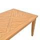 Τραπέζι Mady Pakoworld Teak Ξύλο Σε Φυσική Απόχρωση 200X100X75Εκ