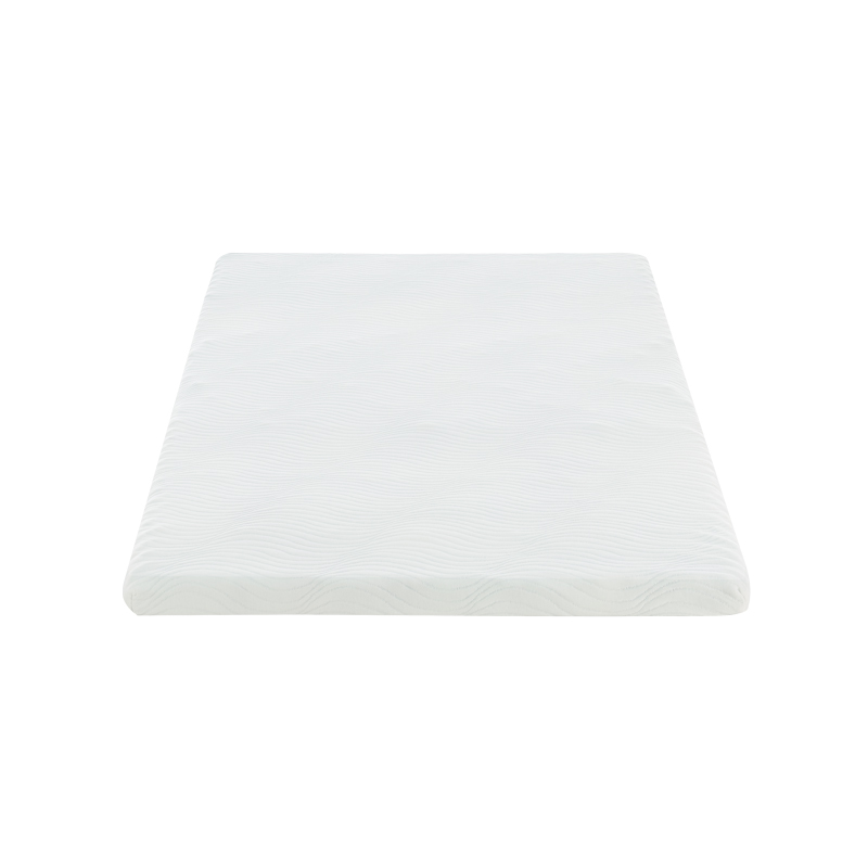 Ανώστρωμα Casmeriane Pakoworld Λευκό Ύφασμα-Memory Foam 90X190X5Εκ