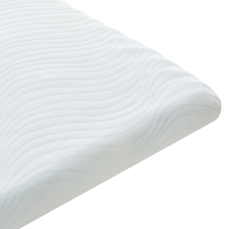 Ανώστρωμα Casmeriane Pakoworld Λευκό Ύφασμα-Memory Foam 90X190X5Εκ