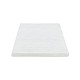 Ανώστρωμα Casmeriane Pakoworld Roll Pack Λευκό Ύφασμα-Memory Foam 100X200X5Εκ