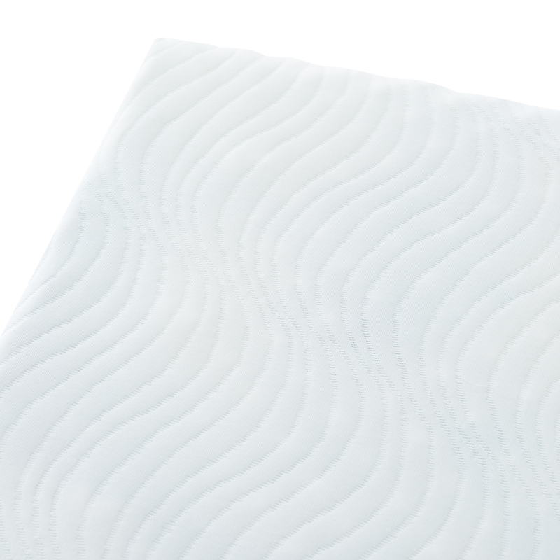 Ανώστρωμα Casmeriane Pakoworld Roll Pack Λευκό Ύφασμα-Memory Foam 100X200X5Εκ