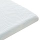 Ανώστρωμα Casmeriane Pakoworld Roll Pack Λευκό Ύφασμα-Memory Foam 100X200X5Εκ