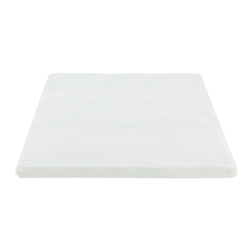 Ανώστρωμα Casmeriane Pakoworld Roll Pack Λευκό Ύφασμα-Memory Foam 120X200X5Εκ