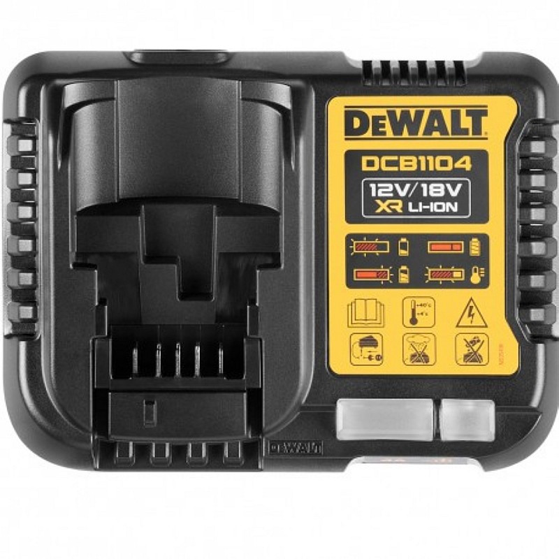 Φορτιστής για Μπαταρίες Εργαλείων 18V DEWALT DCB1104