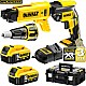 Κατσαβίδι Γυψοσανίδας Μπαταρίας Brushless 18V 2x5Ah Dewalt DCF620P2K