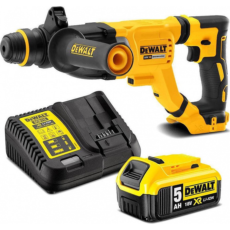 Κρουστικό Σκαπτικό Μπαταρίας Brushless 18V με SDS Plus Dewalt DCPH263P1