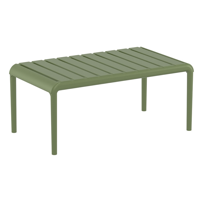 PARIS OLIVE GREEN ΤΡΑΠΕΖΙ 90X50X40εκ. ΠΟΛ/ΝΙΟΥ SIESTA 20.0853